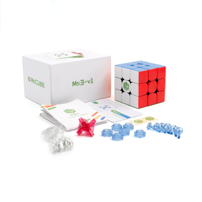 MsCUBE Ms3-v1 3x3 Standard Fekete Belső Mágneses Rubik Kocka | Rubik kocka